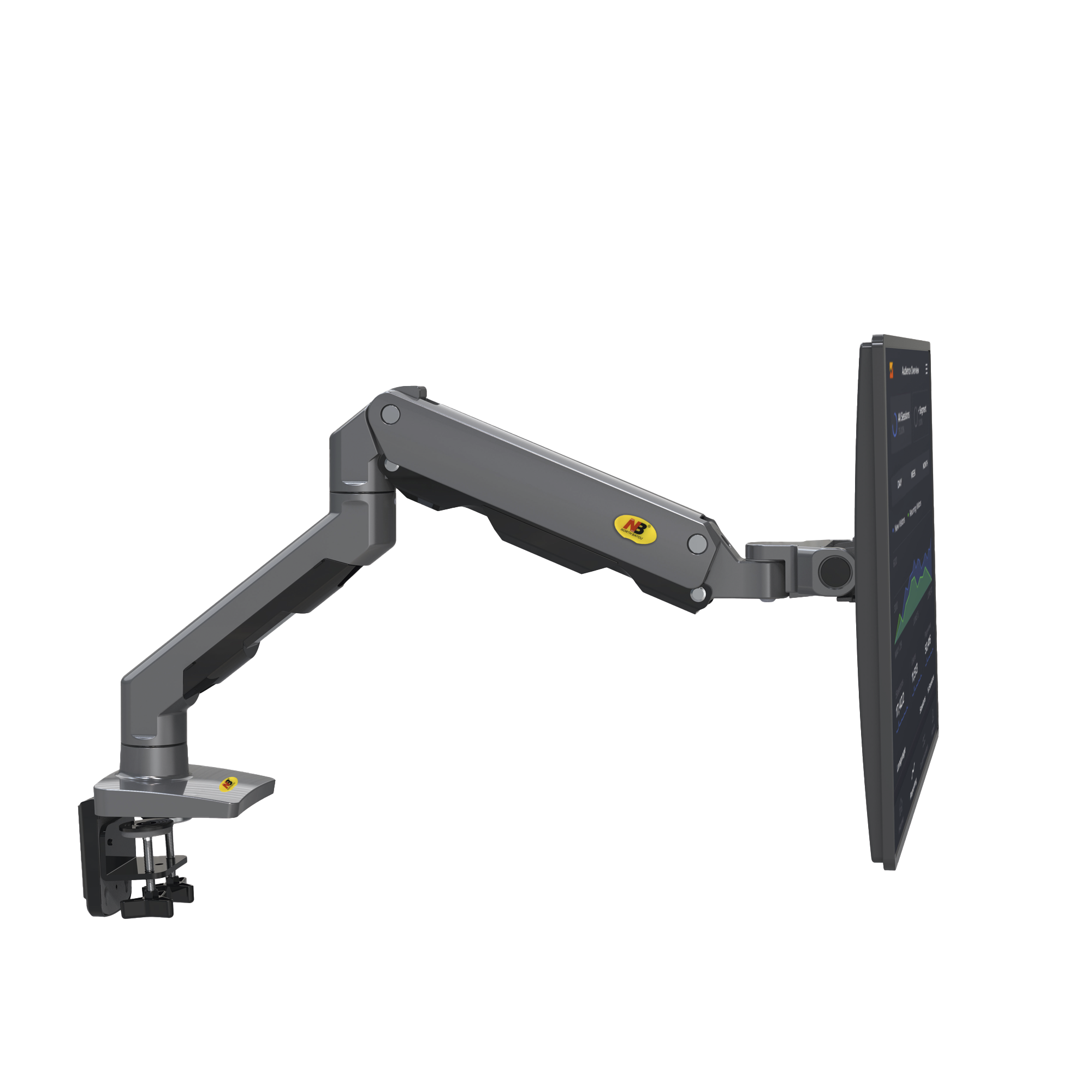 Montaje de Escritorio Articulado para Monitores de  27-45 Montaje de Escritorio Articulado para Monitores de  27-45